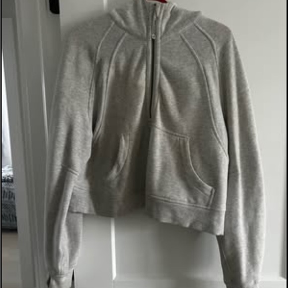 Lululemon 1/2 zip scuba - Picture 2 of 2